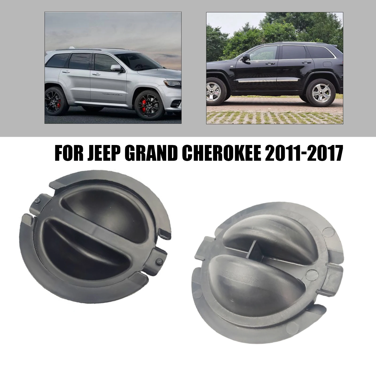 

Front Laf Plate Lining Cover Plate Fog Lamp Observation Port For Jeep Grand Cherokee Large Cutting Mud Retaining Lining Cap