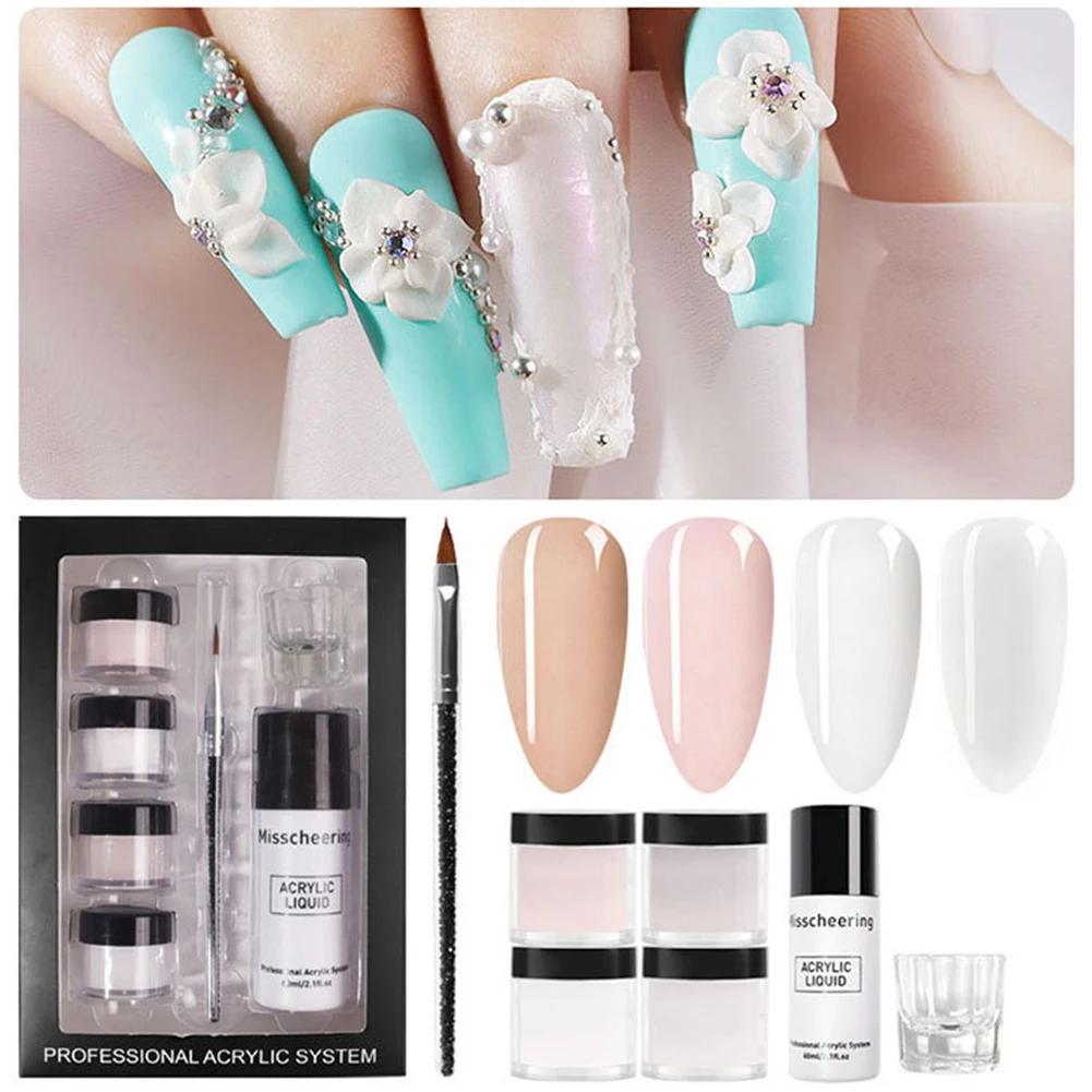 Nail Acrylic Powder Set Manicure Accessories Nail Art Design For Crystal Carved Flower Manicure Acrylic Liquid Powder Kit
Nail Acrylic Powder Set Manicure Accessories Nail Art Design For Crystal Carved Flower Manicure Acrylic Liquid Powder Kit
