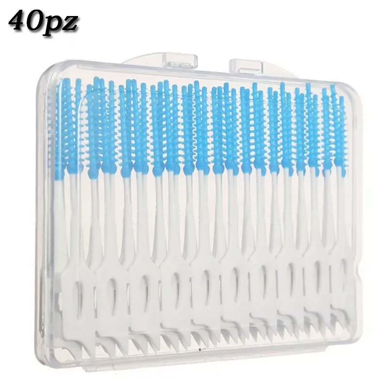 40Pcs Pp Gum Interdental Brush 0.7Mm Dental Flosser Toothbrush Oral Teeth Cleaner Toothpicks
40Pcs Pp Gum Interdental Brush 0.7Mm Dental Flosser Toothbrush Oral Teeth Cleaner Toothpicks