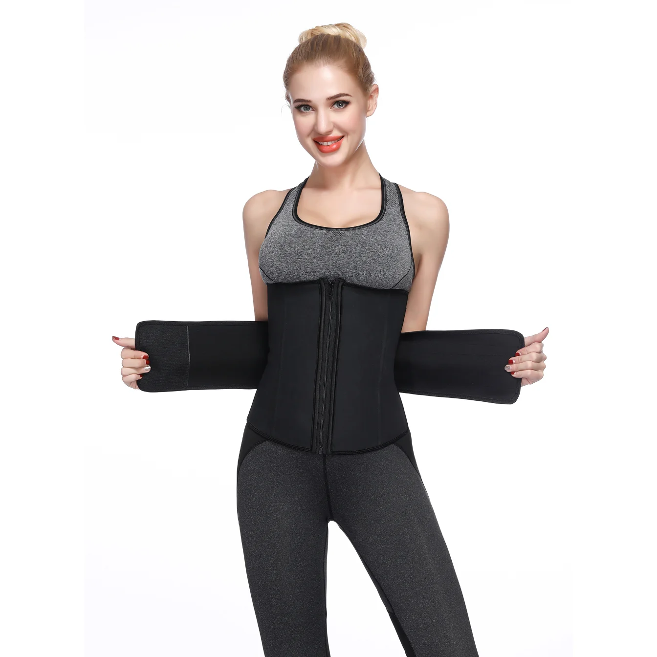 Waist Belt High waist Latex Corset With Zipper Waist Closure Sports Plastic Waist Slim Fitness Belt Belly
Waist Belt High waist Latex Corset With Zipper Waist Closure Sports Plastic Waist Slim Fitness Belt Belly