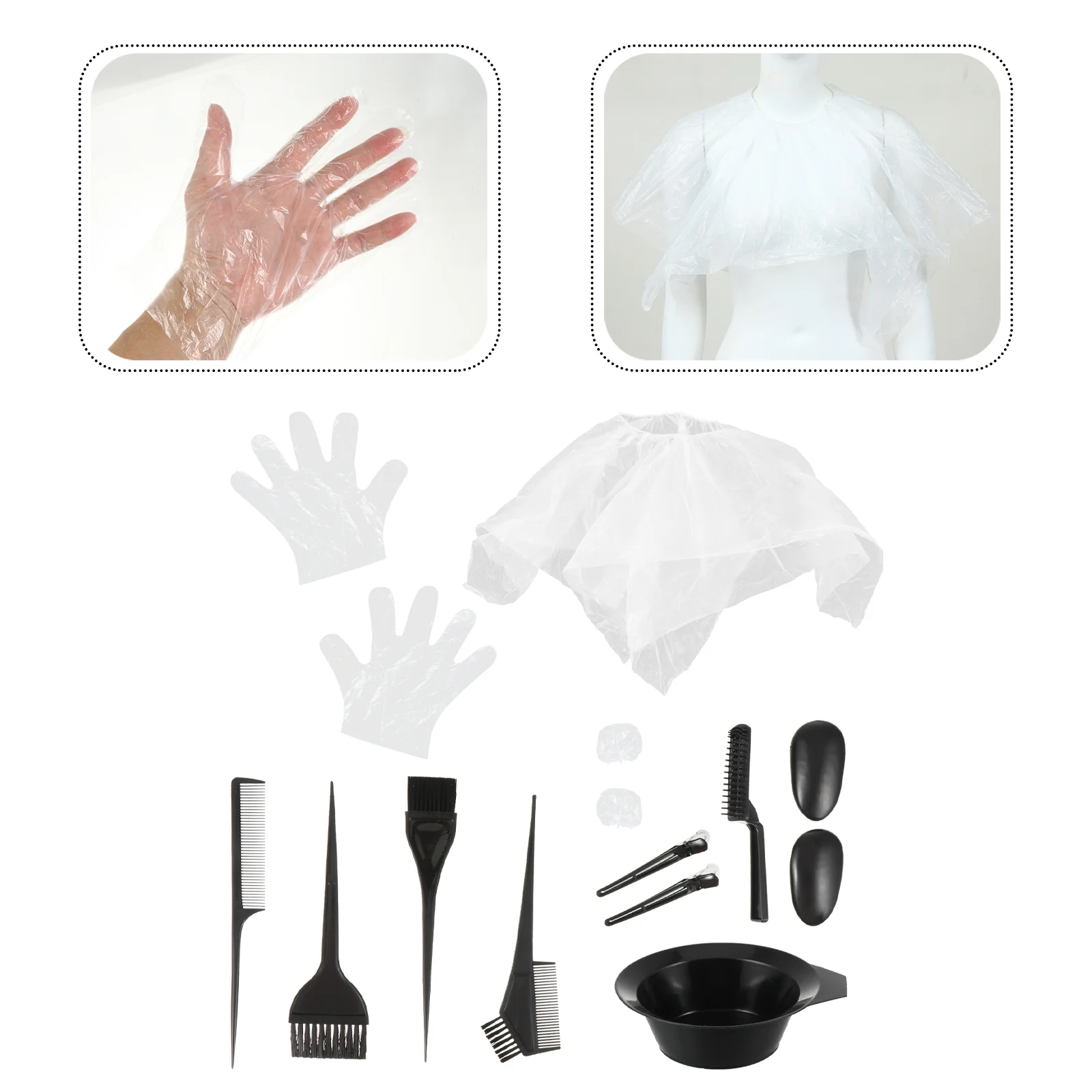 11pcs Hair Coloring Kit Barber Salon Cape Diy Salon Tools Hair Salon Kit Hair Coloring Cape Hair Dye Applicator Brush
11pcs Hair Coloring Kit Barber Salon Cape Diy Salon Tools Hair Salon Kit Hair Coloring Cape Hair Dye Applicator Brush