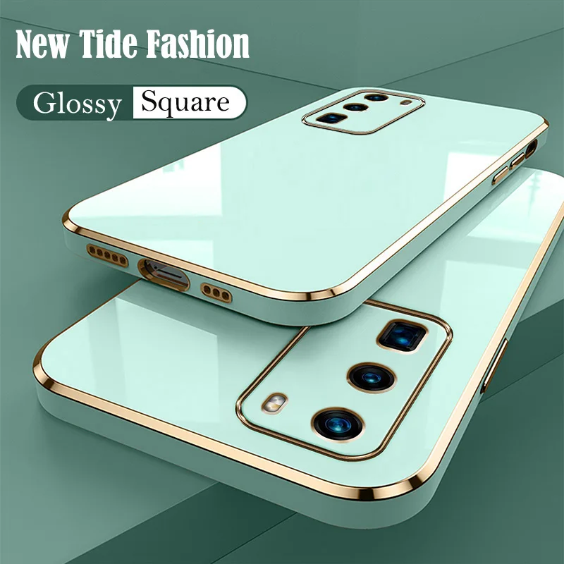 New Square Glossy Plated Phone Case For Huawei P50 P40 P30 P20 Lite Nova 10 9 SE 5T Mate 50 40 30 20 Pro Soft Candy Color Cover 
New Square Glossy Plated Phone Case For Huawei P50 P40 P30 P20 Lite Nova 10 9 SE 5T Mate 50 40 30 20 Pro Soft Candy Color Cover