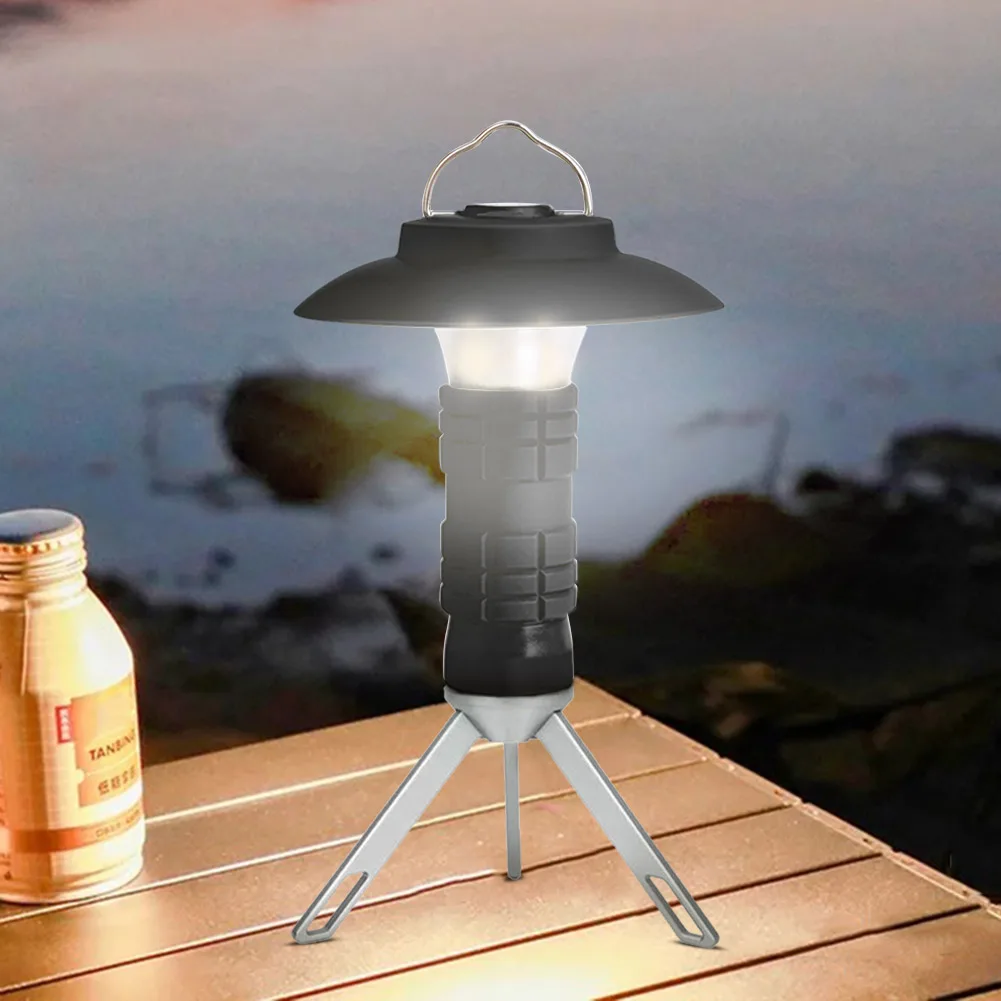 

Внешний фонарик, Портативный Ночной светильник, 4 Вт, 2600 лм, перезаряжаемый с магнитом, мАч, 3 режима освещения, палатка