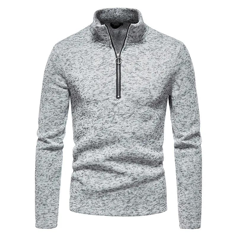 Europe and the United States winter men's hoodie door zipper design solid color turtleneck bottom shirt
Europe and the United States winter men's hoodie door zipper design solid color turtleneck bottom shirt