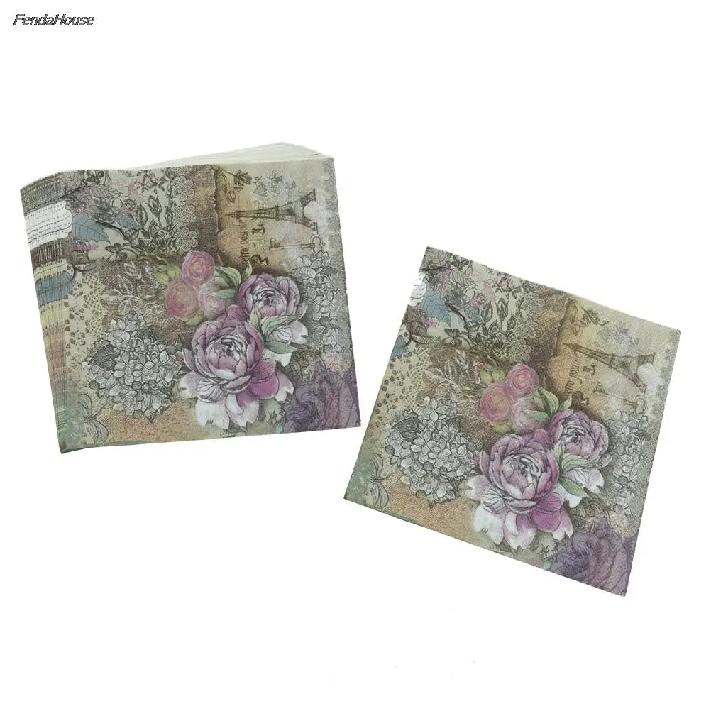 20pcs 33x33cm Flower Pattern Paper Napkins Tower Napkins Party Tissue For Birthday/Wedding Party Decor
20pcs 33x33cm Flower Pattern Paper Napkins Tower Napkins Party Tissue For Birthday/Wedding Party Decor