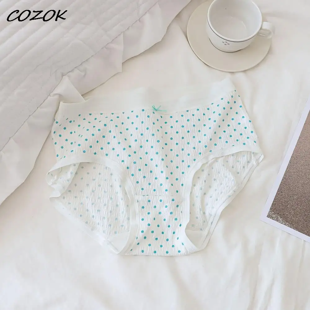 COZOK 3Pcs/Set Seamless Underwear Cotton Women's Solid Panties Lady Ruffle Underpants Girls Briefs Invisible Panty Sexy Lingerie
COZOK 3Pcs/Set Seamless Underwear Cotton Women's Solid Panties Lady Ruffle Underpants Girls Briefs Invisible Panty Sexy Lingerie