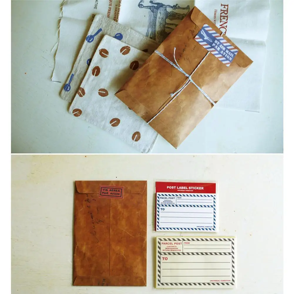 Retro Old Color Lacquered Kraft Paper Envelope Postcard Shipping Storage Home Bag Paper Bag Paper Packaging Collection Bags V9n6
Retro Old Color Lacquered Kraft Paper Envelope Postcard Shipping Storage Home Bag Paper Bag Paper Packaging Collection Bags V9n6