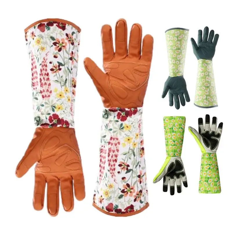 Gardening Gloves Breathable Anti-thorn Rose Gloves Lightweight Long Gardening Gloves for Women Thickened Palm Work Gloves
Gardening Gloves Breathable Anti-thorn Rose Gloves Lightweight Long Gardening Gloves for Women Thickened Palm Work Gloves