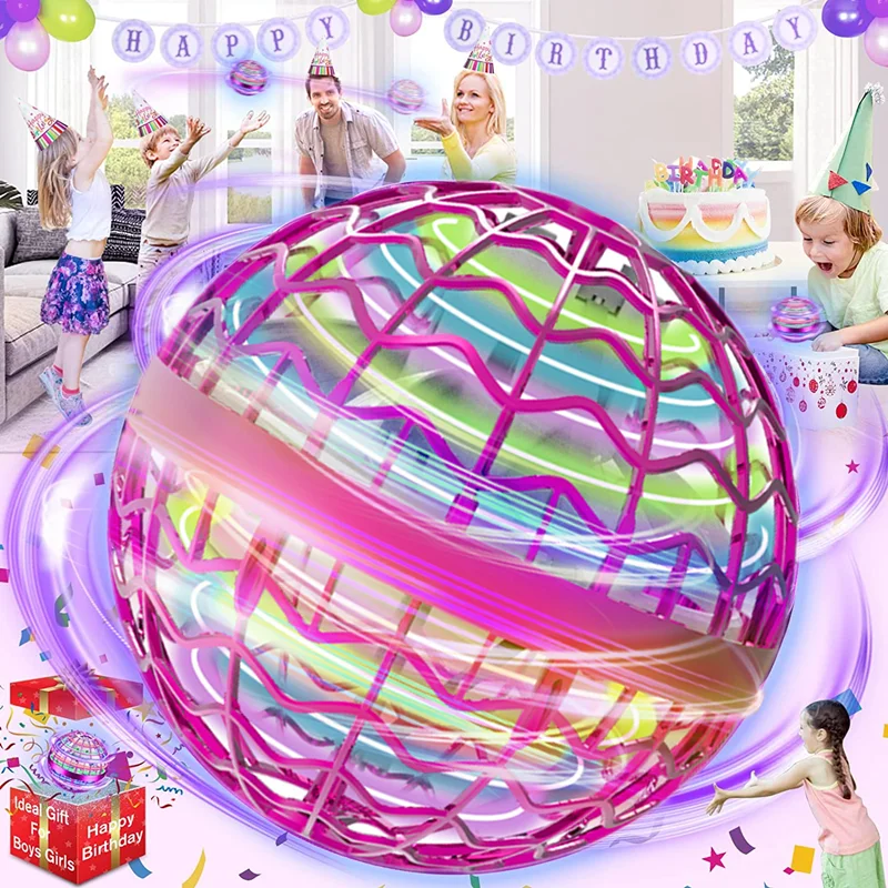 Original Fly Ball Hand Control Drone Helicopter Rotating Mini Fly Ball LED Lighting Children Adult Indoor Outdoor Toy Gift
Original Fly Ball Hand Control Drone Helicopter Rotating Mini Fly Ball LED Lighting Children Adult Indoor Outdoor Toy Gift