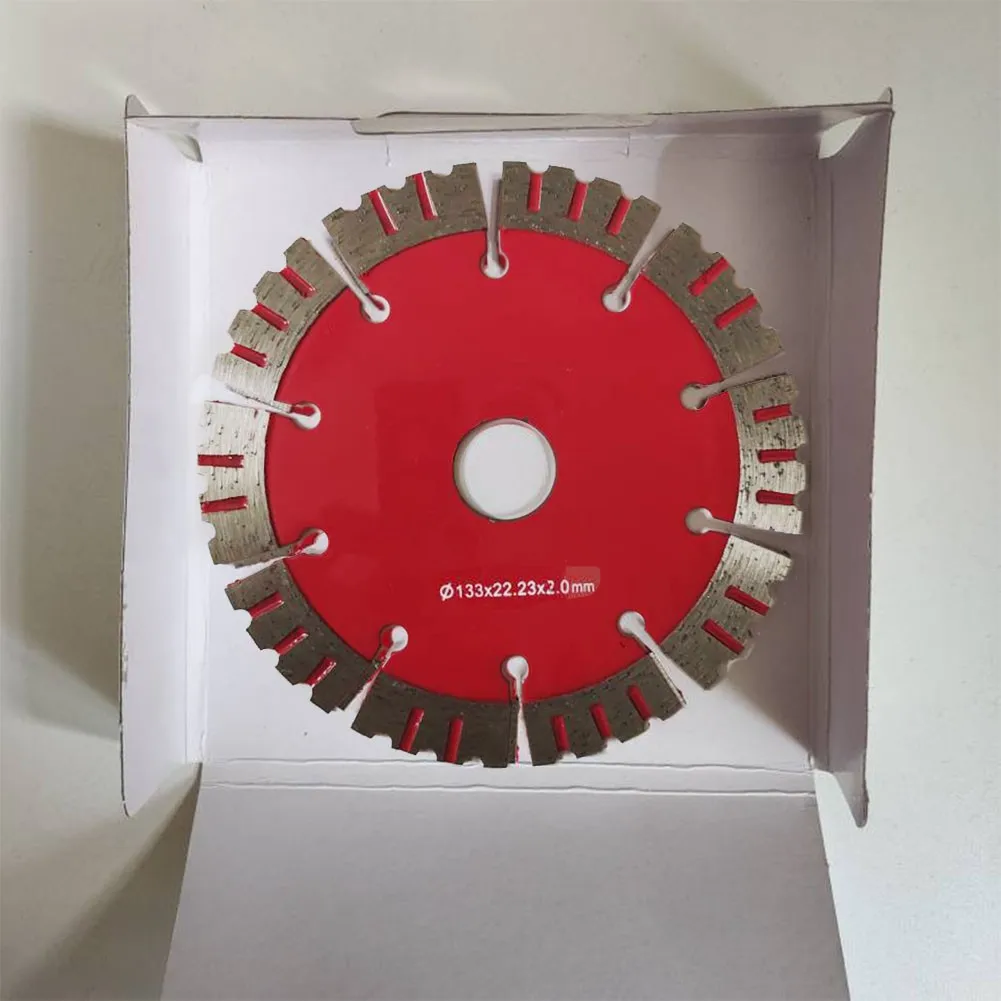 Dry Cutting Disc Saw Blade Diamond Disc Dry Tool 1 Pc Cutting Saw 133*22.23mm Blade Granite Quartz Stone Concrete
Dry Cutting Disc Saw Blade Diamond Disc Dry Tool 1 Pc Cutting Saw 133*22.23mm Blade Granite Quartz Stone Concrete