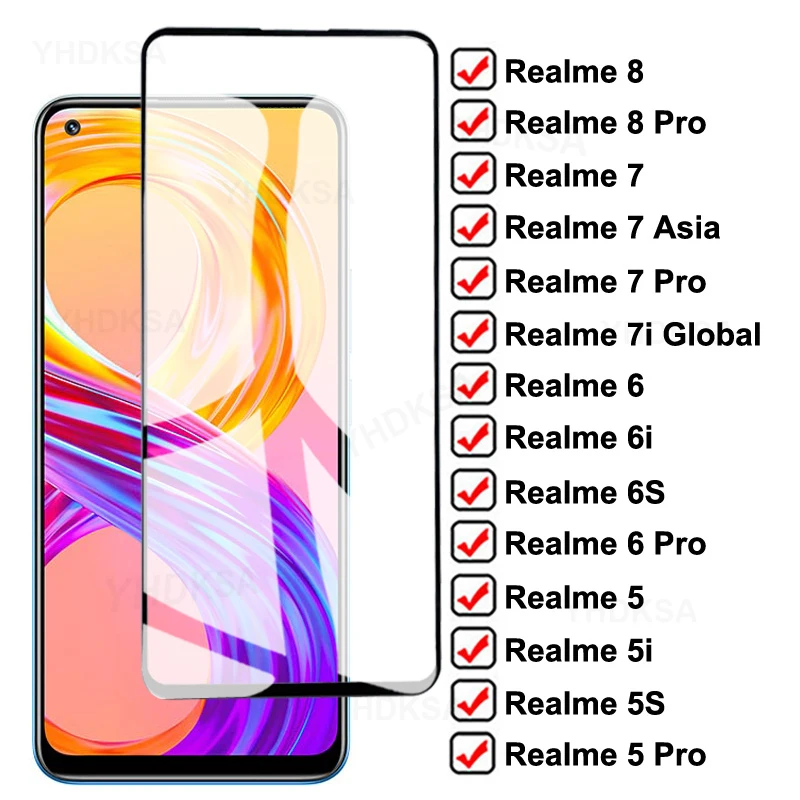 9D Protection Glass On The For Realme 8 7 6 5 Pro 5S 6S 7 Asia Tempered Screen Protector For real me 5i 6i 7i Global Glass Film
9D Protection Glass On The For Realme 8 7 6 5 Pro 5S 6S 7 Asia Tempered Screen Protector For real me 5i 6i 7i Global Glass Film