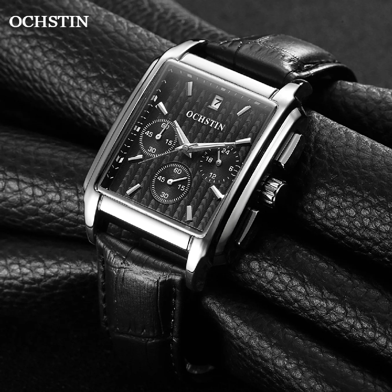 OCHSTIN Men's Watch Original 2021 Fashion Casual Chronograph Waterproof Quartz Wristwatch Leather Gift for Male ��ѧ�� �ާ�ا�ܧڧ�
OCHSTIN Men's Watch Original 2021 Fashion Casual Chronograph Waterproof Quartz Wristwatch Leather Gift for Male ��ѧ�� �ާ�ا�ܧڧ�