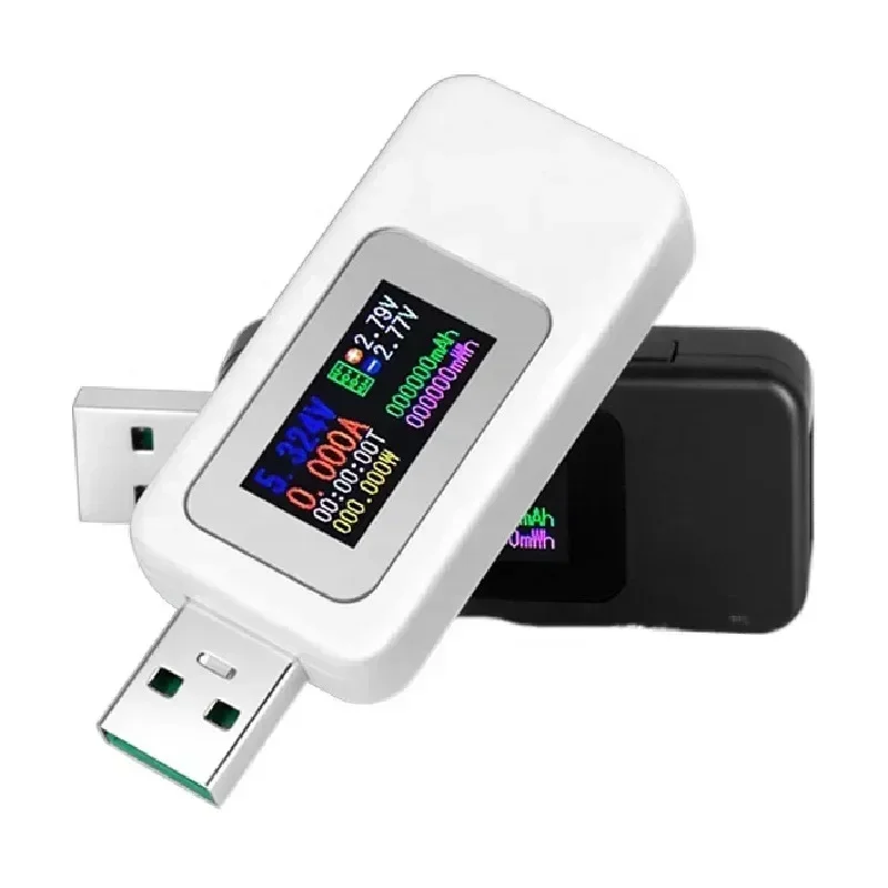 

USB-тестер 10 в 1, цифровой вольтметр постоянного тока, амперметр, измеритель напряжения, амперметр, детектор, индикатор заряда внешнего аккумулятора