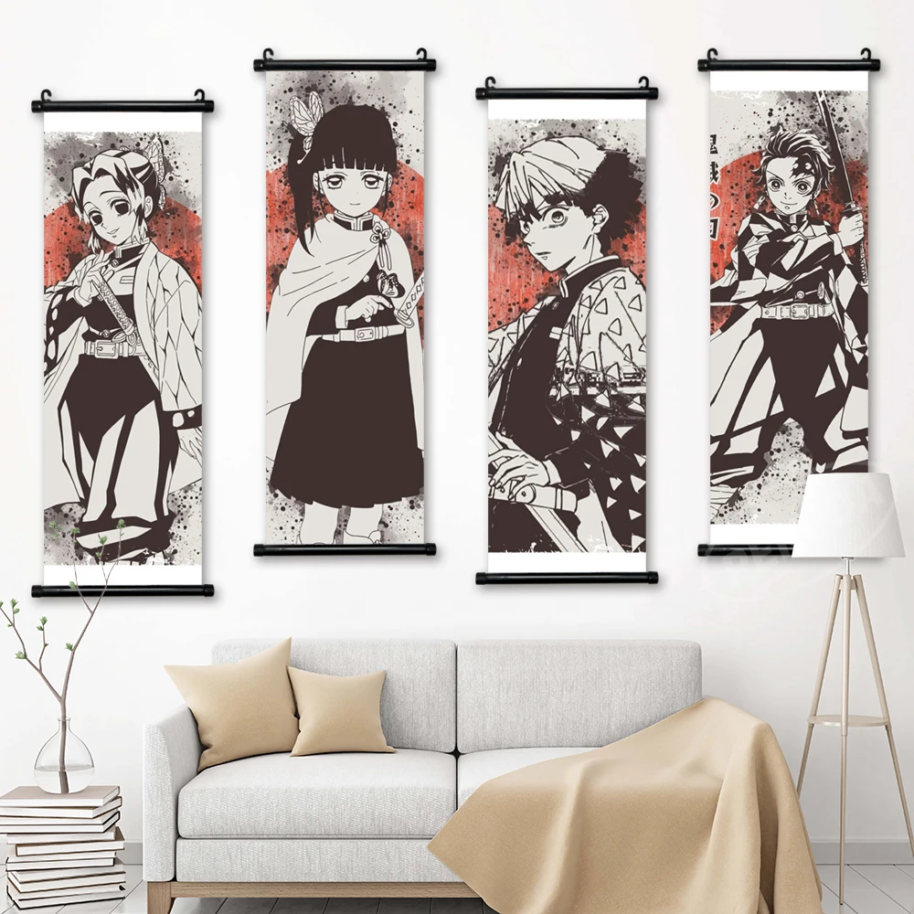 Picrtures Wall Art Figure Pictures Tanjiro Paintings for Living Room Decor Scroll Aesthetic Decoration Bedroom Japanese Anime
Picrtures Wall Art Figure Pictures Tanjiro Paintings for Living Room Decor Scroll Aesthetic Decoration Bedroom Japanese Anime