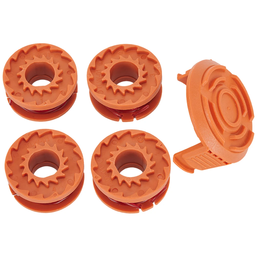 4pcs Brush Cutter Spool Line With 1 Cap For WORX WA0010 Lawn Mower Replacement Parts Nylon Grass Trimmer Beating Grass Head
4pcs Brush Cutter Spool Line With 1 Cap For WORX WA0010 Lawn Mower Replacement Parts Nylon Grass Trimmer Beating Grass Head