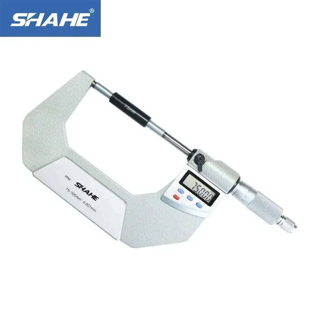 SHAHE IP65 цифровой микрометр 75-100 мм
SHAHE IP65 цифровой микрометр 75-100 мм