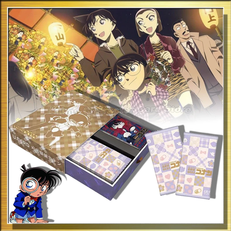

Original Anime Detective Conan Cards Insight Pack Reasoning Hobby Collection Trading Card Kudo Shinichi Mouri Haibara Gift