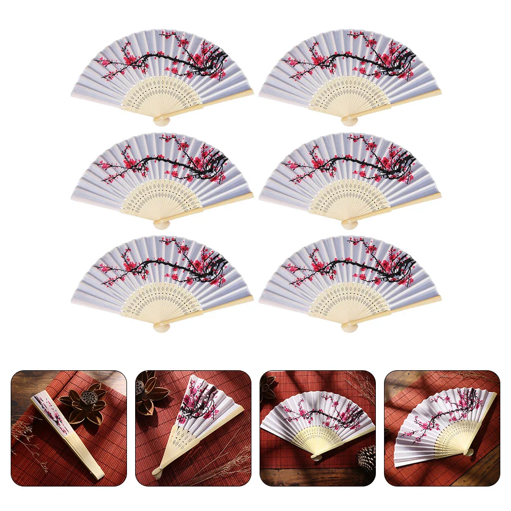 6 Pcs Painting Folding Fan Festival Hand Fans Women Wedding Guest Retro Decor Paper Japanese Favor Charming
6 Pcs Painting Folding Fan Festival Hand Fans Women Wedding Guest Retro Decor Paper Japanese Favor Charming