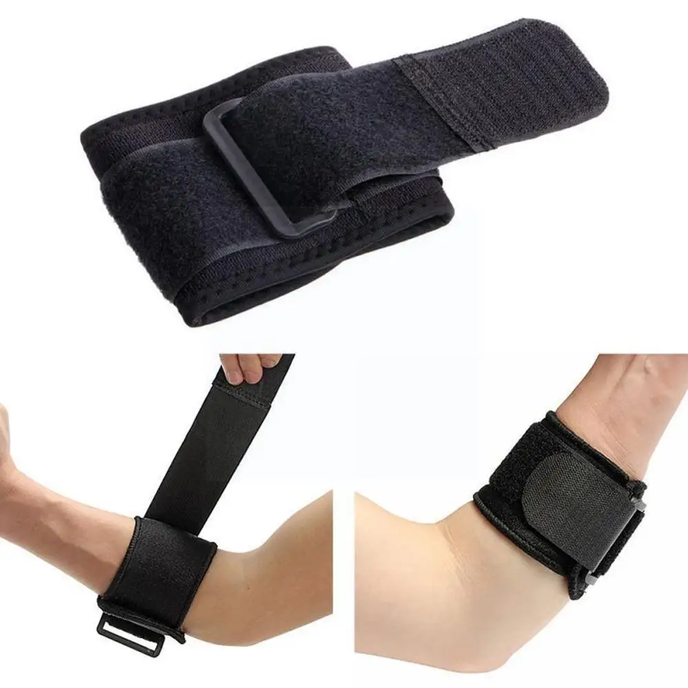 Black Adjustable Pressurized Women's Tennis Elbow Pad Outdoor Sports Sports Protective Tool Golf Protector L5z0
Black Adjustable Pressurized Women's Tennis Elbow Pad Outdoor Sports Sports Protective Tool Golf Protector L5z0