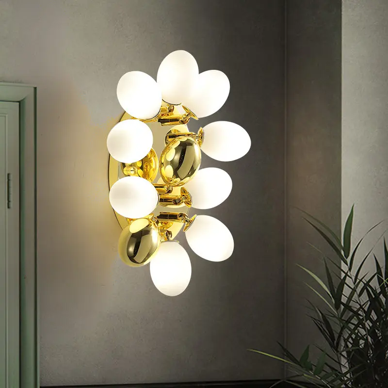 Post-modern wall lamp living room designer American bedroom creative minimalist luxury bedside decorative lamps
Post-modern wall lamp living room designer American bedroom creative minimalist luxury bedside decorative lamps