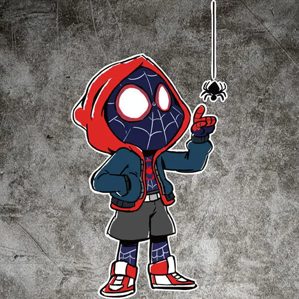 Disney's New Spider-Man Cartoon Animation Stickers Personalized Body Glass Electric Motorcycle Non-reflective Car Stickers
Disney's New Spider-Man Cartoon Animation Stickers Personalized Body Glass Electric Motorcycle Non-reflective Car Stickers