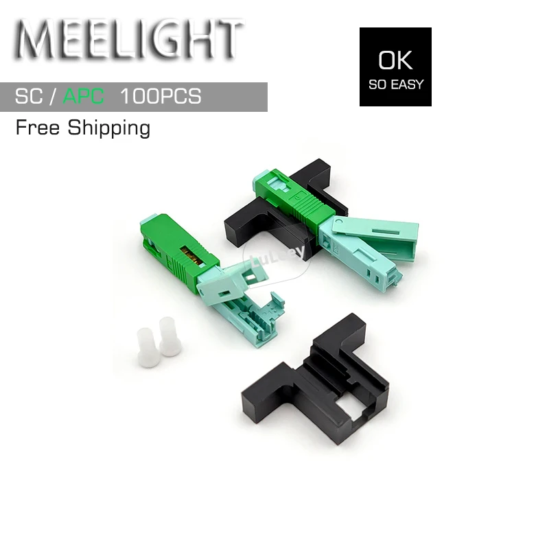 100 шт. FTTH SC/APC быстроразъемный коннектор для оптического волокна встраиваемый холодный коннектор для оптического волокна T2 
100 шт. FTTH SC/APC быстроразъемный коннектор для оптического волокна встраиваемый холодный коннектор для оптического волокна T2