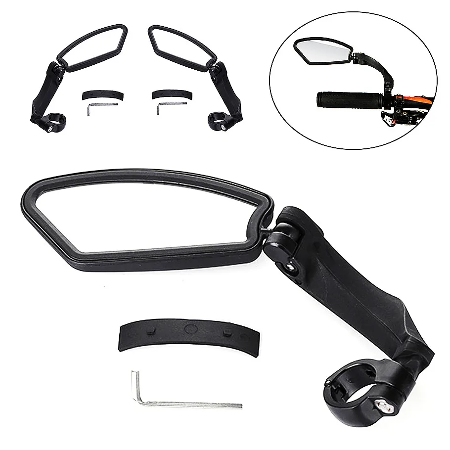 1pc Handlebar Bike Mirror HDMirror Safe Crystal Clear Glass Mirror Black for MTBBike Mirror Cycling Mirror Durable aluminum clip
1pc Handlebar Bike Mirror HDMirror Safe Crystal Clear Glass Mirror Black for MTBBike Mirror Cycling Mirror Durable aluminum clip