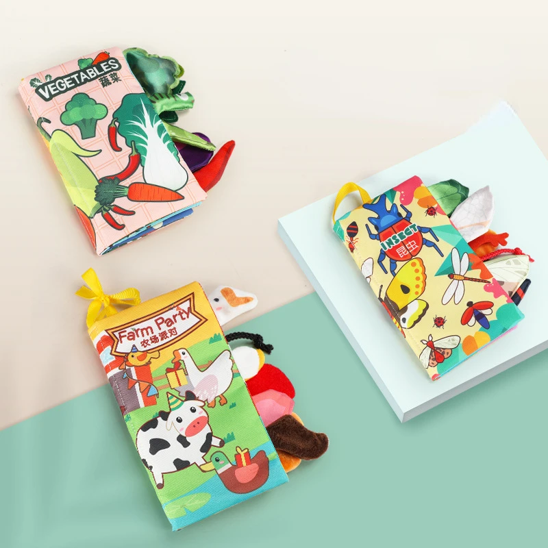 Baby Early Learning Educate Toy Tail Cloth Book Parent-child Interactive Sound Paper Puzzle Cloth Book 0 24 Months Kid Toys Gift
Baby Early Learning Educate Toy Tail Cloth Book Parent-child Interactive Sound Paper Puzzle Cloth Book 0 24 Months Kid Toys Gift