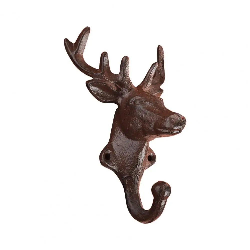Practical Coat Hook Long Lasting Decorative Nordic Deer Head Animal Hanging Coat Hook Wall Hook Heavy Duty 
Practical Coat Hook Long Lasting Decorative Nordic Deer Head Animal Hanging Coat Hook Wall Hook Heavy Duty