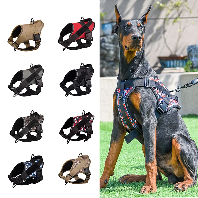 Large Dog Harness Help For Training And Behavior Tactic Vest Chest Goods Night Reflection Medium Big Service Dog Leash Supplies
Large Dog Harness Help For Training And Behavior Tactic Vest Chest Goods Night Reflection Medium Big Service Dog Leash Supplies