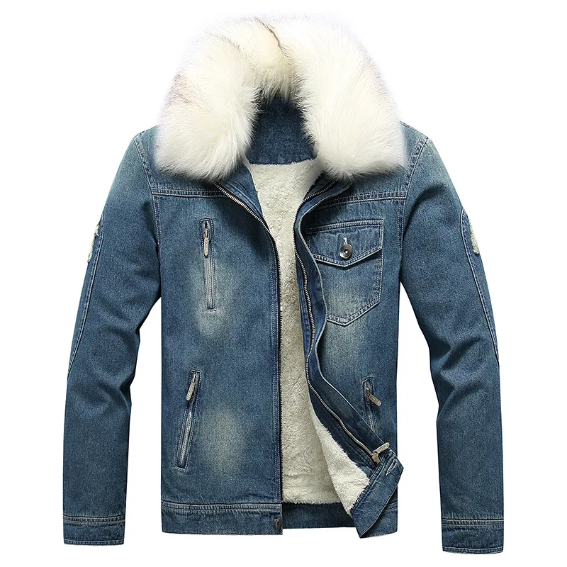 2022 new fall/winter couple model men's plush thick youth jacket cotton jacket men's fleece denim jacket men
2022 new fall/winter couple model men's plush thick youth jacket cotton jacket men's fleece denim jacket men
