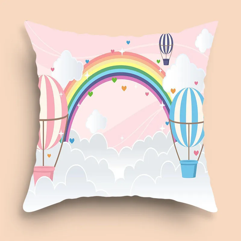Valentines Day Rainbow Love Pillow Cases Home Decor Pillowcase Polyester Sofa Cushion Cover Or Home Decoration Party Gift
Valentines Day Rainbow Love Pillow Cases Home Decor Pillowcase Polyester Sofa Cushion Cover Or Home Decoration Party Gift