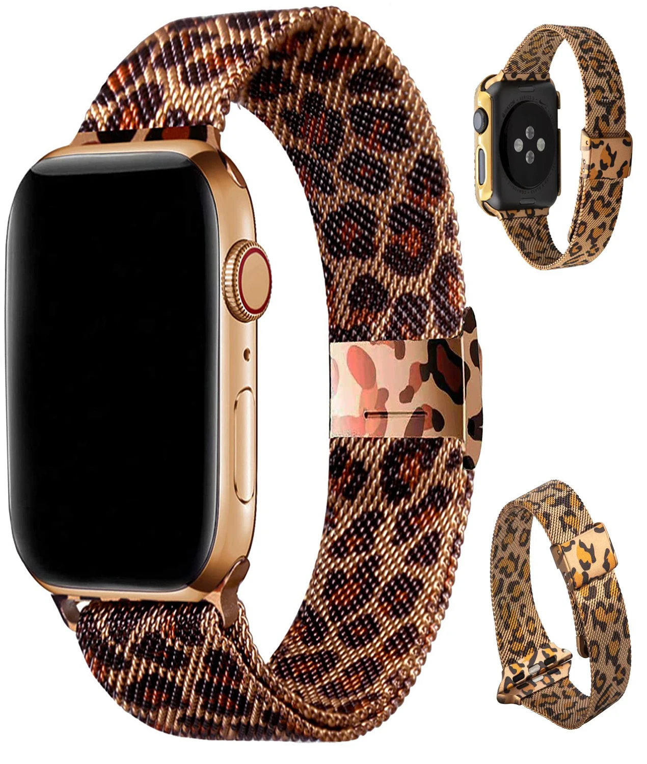 Ремешок для часов Apple Watch, сменный Браслет из нержавеющей стали, сетчатый ремешок 38 мм 40 мм для iwatch series 5/4/3/2/1 42 мм 44 мм
Ремешок для часов Apple Watch, сменный Браслет из нержавеющей стали, сетчатый ремешок 38 мм 40 мм для iwatch series 5/4/3/2/1 42 мм 44 мм