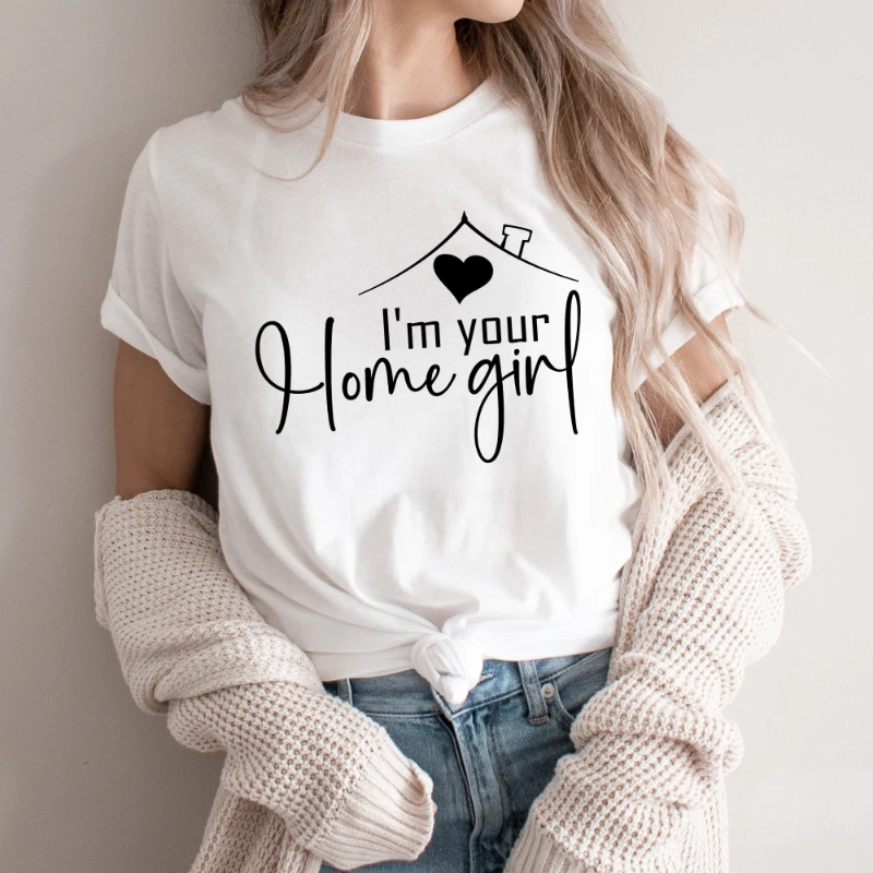 Rheaclot I'm your Home Girl Women's Realtor Funny Summer Short Sleeve Graphic Tee Tops
Rheaclot I'm your Home Girl Women's Realtor Funny Summer Short Sleeve Graphic Tee Tops
