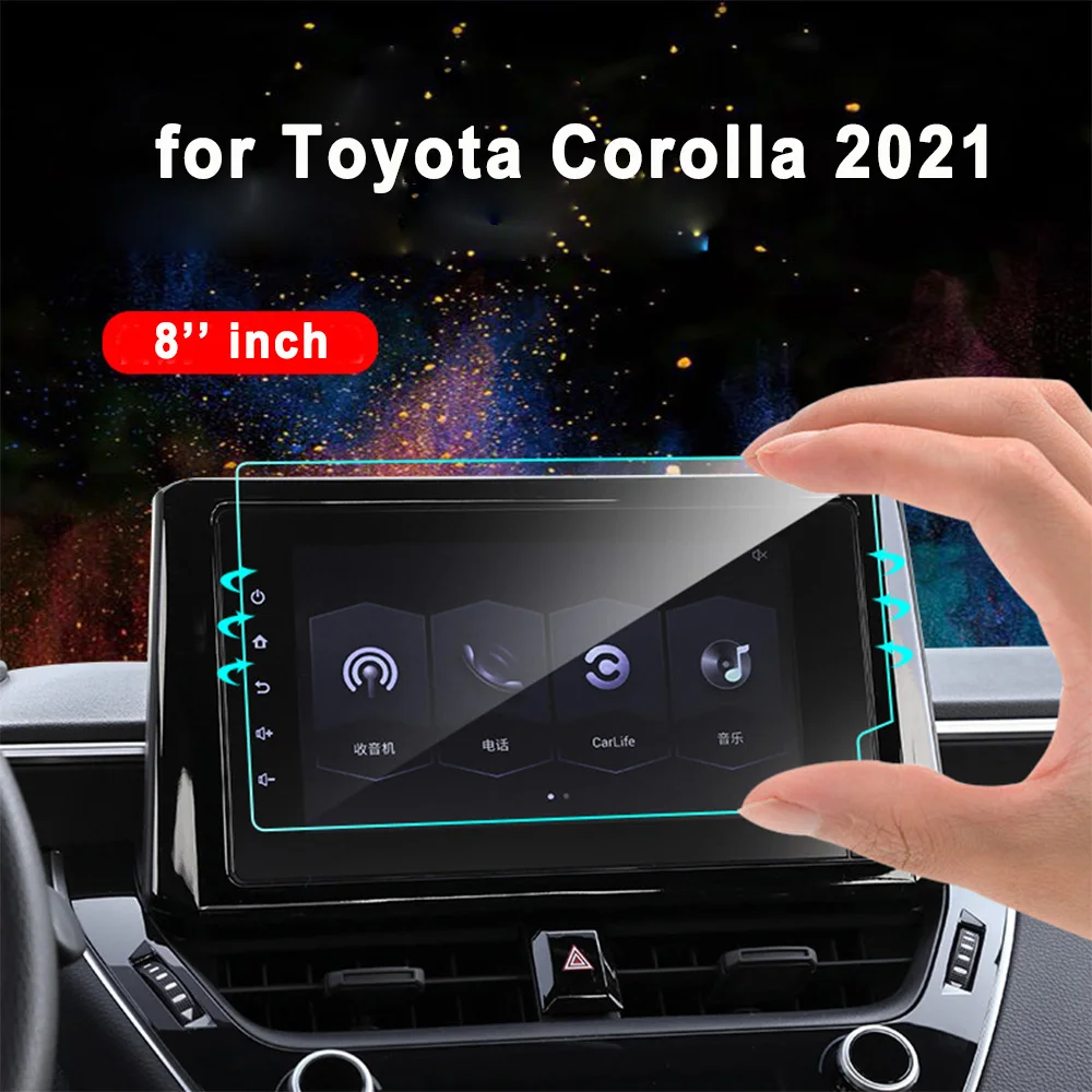 Для Toyota Corolla 2021 Автомобильная навигация GPS LCD Мультимедийный фильм 8-дюймовый HD экран Наклейка Закаленное стекло Протектор Автомобильный аксессуар
Для Toyota Corolla 2021 Автомобильная навигация GPS LCD Мультимедийный фильм 8-дюймовый HD экран Наклейка Закаленное стекло Протектор Автомобильный аксессуар