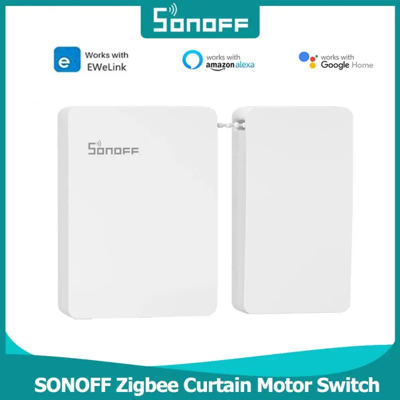 SONOFF Zigbee Curtain Motor Switch ZB Automatic Smart Curtain Remote APP Controller Work With Alexa Google Home Assistant
SONOFF Zigbee Curtain Motor Switch ZB Automatic Smart Curtain Remote APP Controller Work With Alexa Google Home Assistant