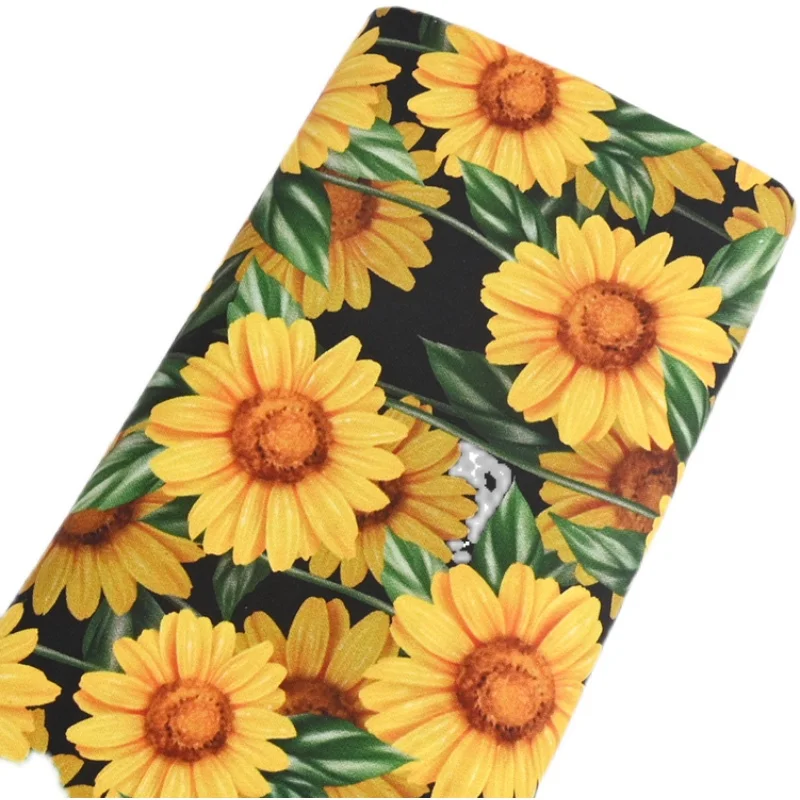 Хлопчатобумажная стеганая ткань с принтом подсолнухов на полметра, пришивная одежда для платья, домашний текстиль, Поплиновая ткань, матер...
Хлопчатобумажная стеганая ткань с принтом подсолнухов на полметра, пришивная одежда для платья, домашний текстиль, Поплиновая ткань, матер...