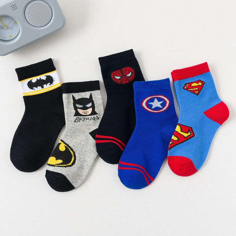 5 Pairs Set Children Summer Mesh Socks Baby Boys Girls Cartoon Super Hero Comfortable Breathable Cotton Short Socks
5 Pairs Set Children Summer Mesh Socks Baby Boys Girls Cartoon Super Hero Comfortable Breathable Cotton Short Socks