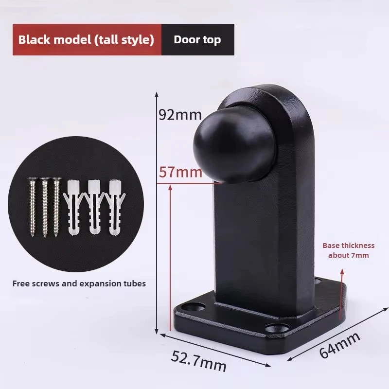 Сверхмощный дверной стопор для предотвращения столкновений, ограничитель стеклянной двери, дверной стопор из нержавеющей стали, подходит для наружной большой дверной фурнитуры
Сверхмощный дверной стопор для предотвращения столкновений, ограничитель стеклянной двери, дверной стопор из нержавеющей стали, подходит для наружной большой дверной фурнитуры