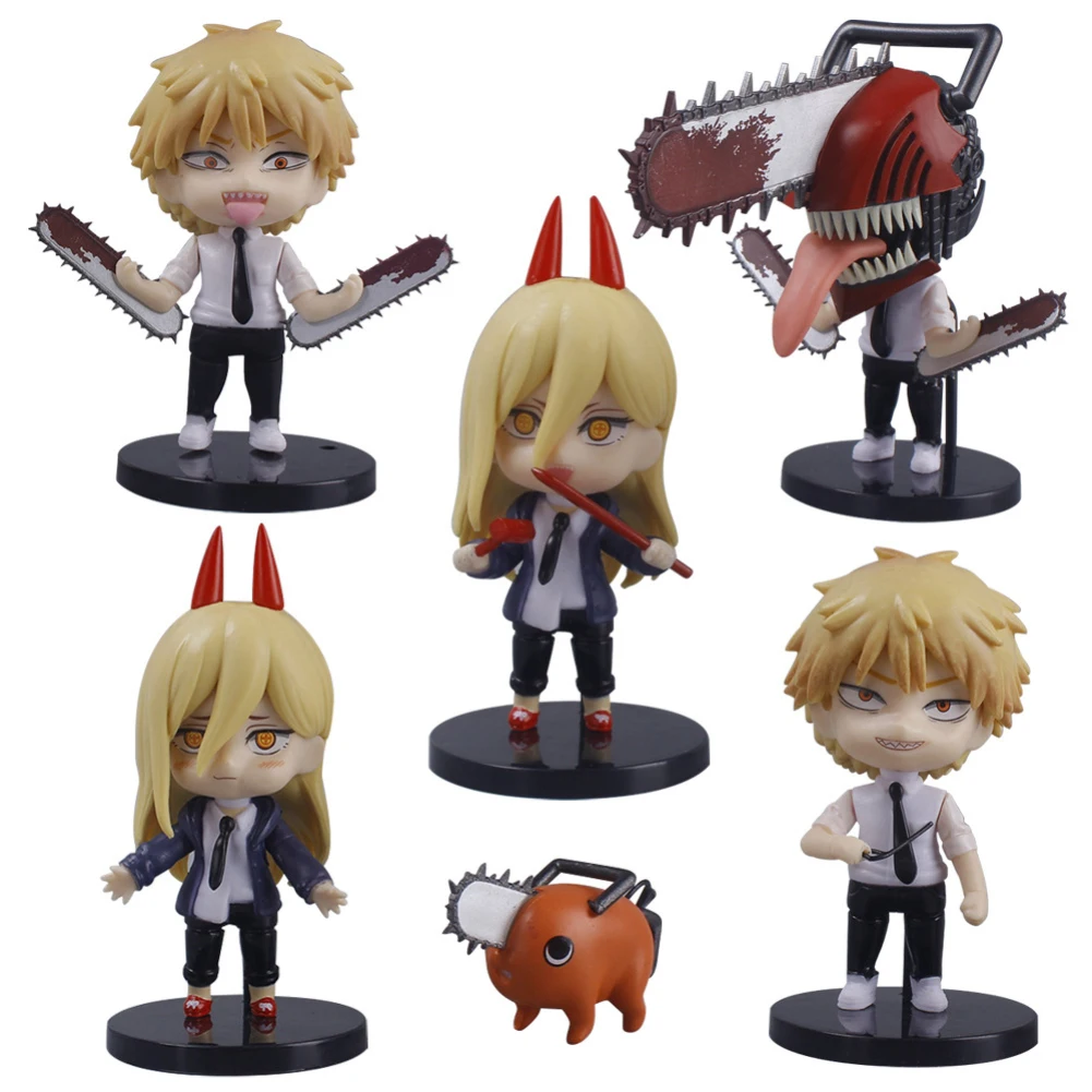 New Anime Chainsaw Man Figure Pochita Power Electric Times Q Version Toys Car Decoration Pvc Model Doll Christmas Gift
New Anime Chainsaw Man Figure Pochita Power Electric Times Q Version Toys Car Decoration Pvc Model Doll Christmas Gift