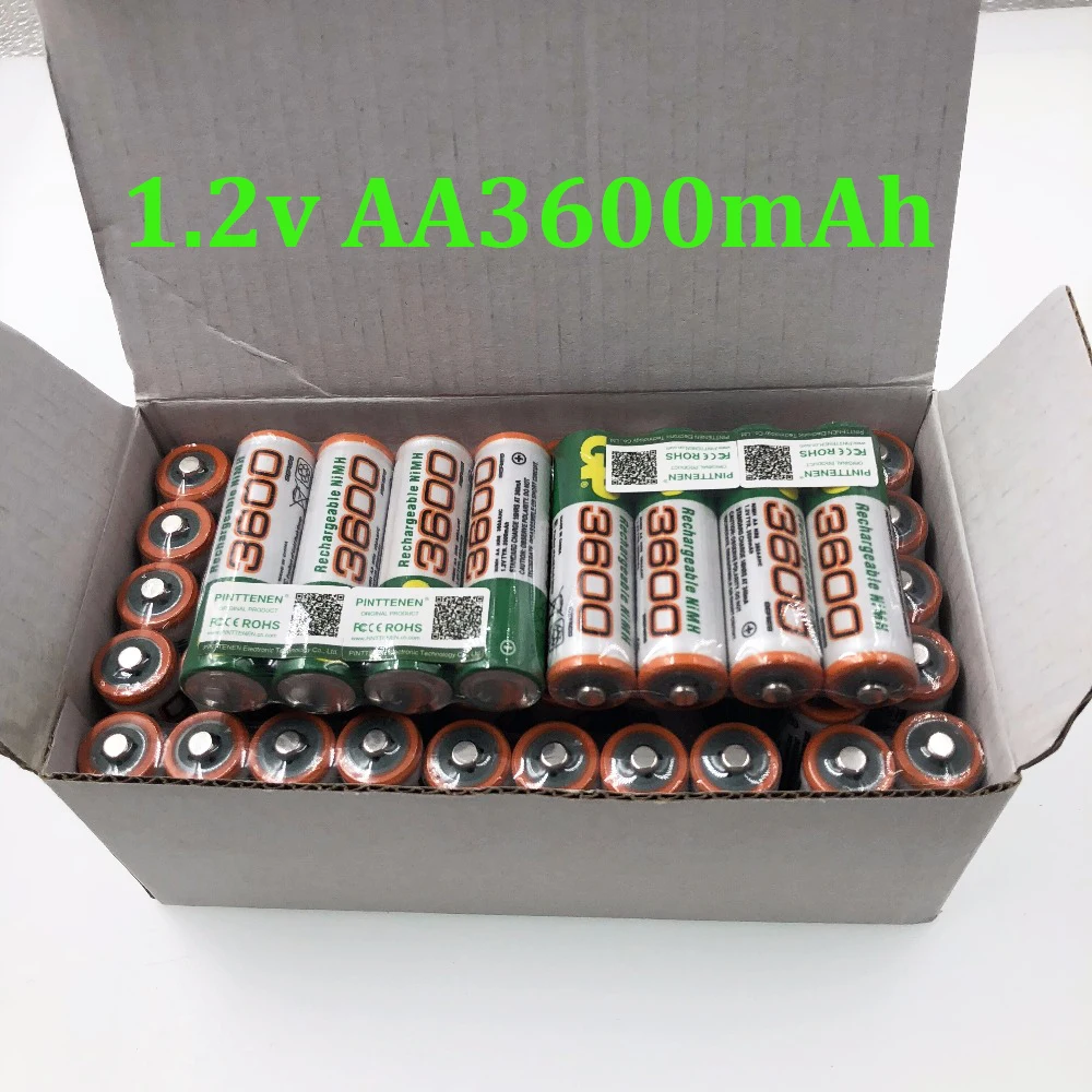4-20 PCS Neue 1,2 V AA batterie 3600mAh NI MH Pre-Aufgeladen Batterien Ni-Mh AA3600 batterie Für Spielzeug Kamera Mikrofon
4-20 PCS Neue 1,2 V AA batterie 3600mAh NI MH Pre-Aufgeladen Batterien Ni-Mh AA3600 batterie Für Spielzeug Kamera Mikrofon