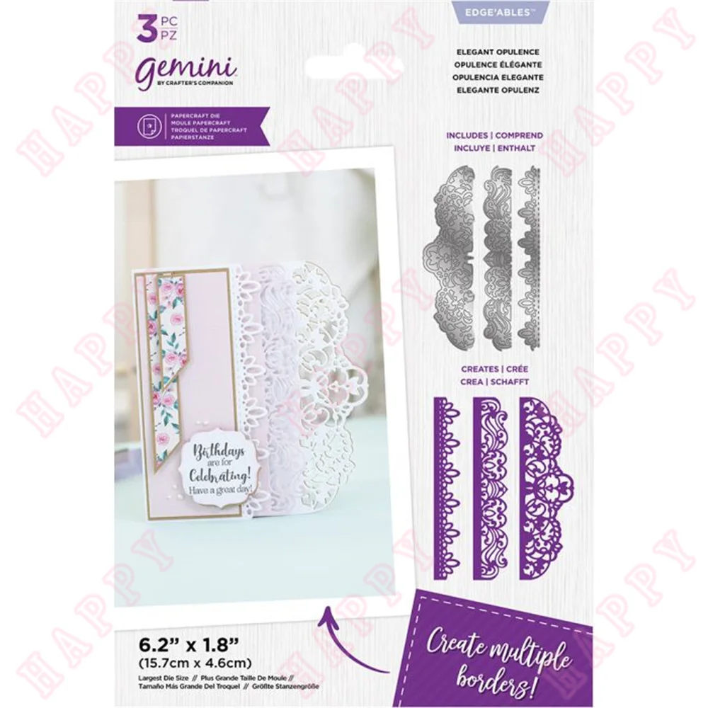 Metal Cutting Dies Elegant Opulence Scrapbooking Paper Diary Decoration Manual Greeting Handmade For 2022 Embossing New Arrival
Metal Cutting Dies Elegant Opulence Scrapbooking Paper Diary Decoration Manual Greeting Handmade For 2022 Embossing New Arrival