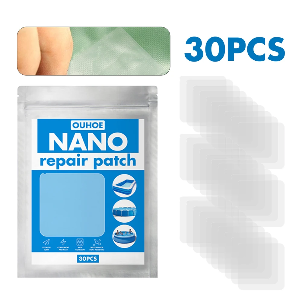 10/20/30pcs Nano Repair Patch Swimming Pool Water Pad Tent Waterproof Special Adhesive Outdoor Swimming Ring Repair Patch
10/20/30pcs Nano Repair Patch Swimming Pool Water Pad Tent Waterproof Special Adhesive Outdoor Swimming Ring Repair Patch