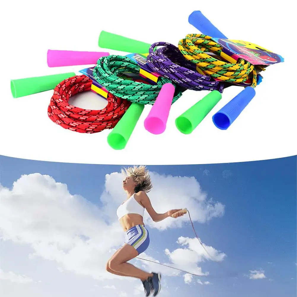 Speed Jumping Rope Cotton Durable Fast Jump Rope Cable Gym Children's Workout Home Random Exercise Color Sport Equipments F6s5
Speed Jumping Rope Cotton Durable Fast Jump Rope Cable Gym Children's Workout Home Random Exercise Color Sport Equipments F6s5