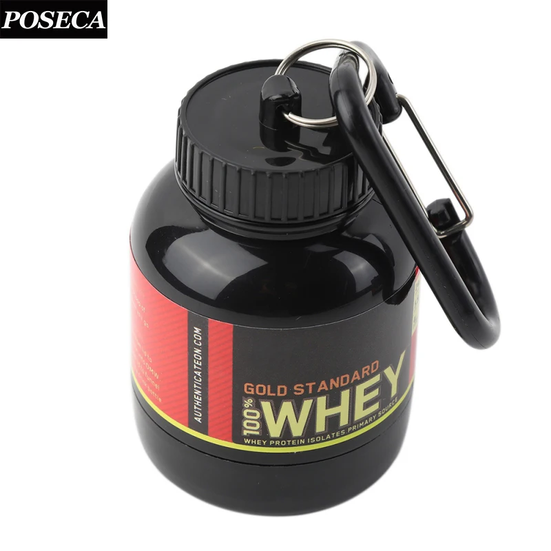 1PC Mini Portable Protein Powder Storage Bottle With Keychain Refillable Bottle Milk Powder Container Kitchen Storage Box Black
1PC Mini Portable Protein Powder Storage Bottle With Keychain Refillable Bottle Milk Powder Container Kitchen Storage Box Black