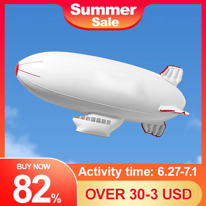 PVC Inflatable Airship Model Spaceship Toys for Kid Children Birthday Gift Inflatable Summer Outdoor Funny Toys 2022 NEW
PVC Inflatable Airship Model Spaceship Toys for Kid Children Birthday Gift Inflatable Summer Outdoor Funny Toys 2022 NEW