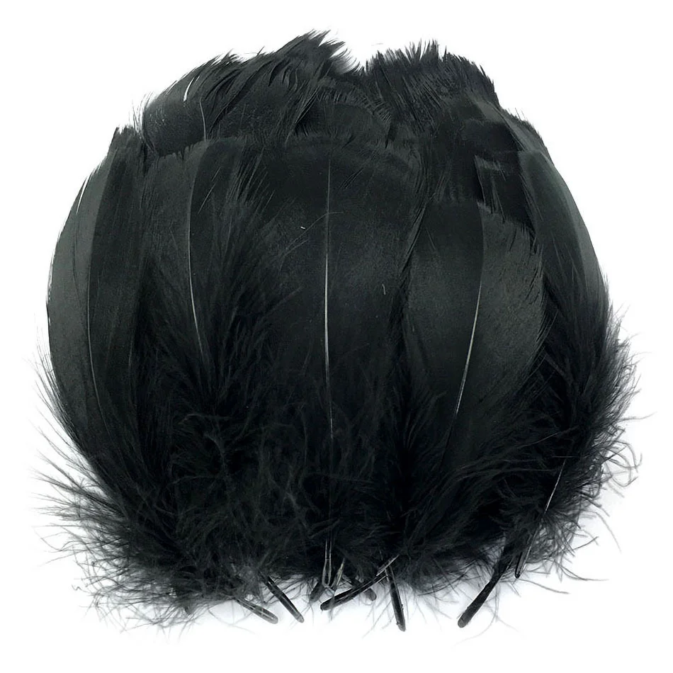 100Pcs Wholesale Goose Feathers Party Craft DIY Black Feather Jewelry Making Christmas Natural Plumas Wedding Decoration 15-20cm
100Pcs Wholesale Goose Feathers Party Craft DIY Black Feather Jewelry Making Christmas Natural Plumas Wedding Decoration 15-20cm