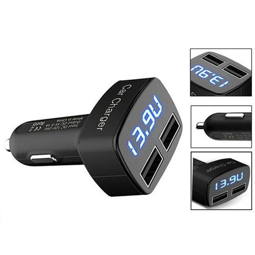 3.1A Four in One Vehicle Charging Temperature Display Dual USB Charger on Vehicle Charger Dual USB Charger
3.1A Four in One Vehicle Charging Temperature Display Dual USB Charger on Vehicle Charger Dual USB Charger