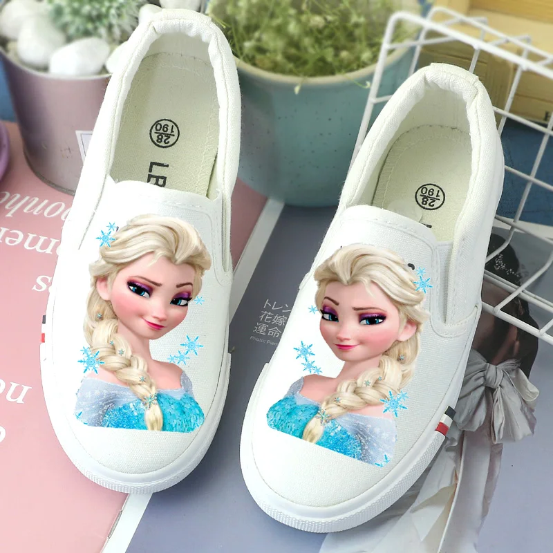 Disney children's canvas shoes girls spring and summer cartoon princess sports shoes sneakers low-cut frozen shoes
Disney children's canvas shoes girls spring and summer cartoon princess sports shoes sneakers low-cut frozen shoes
