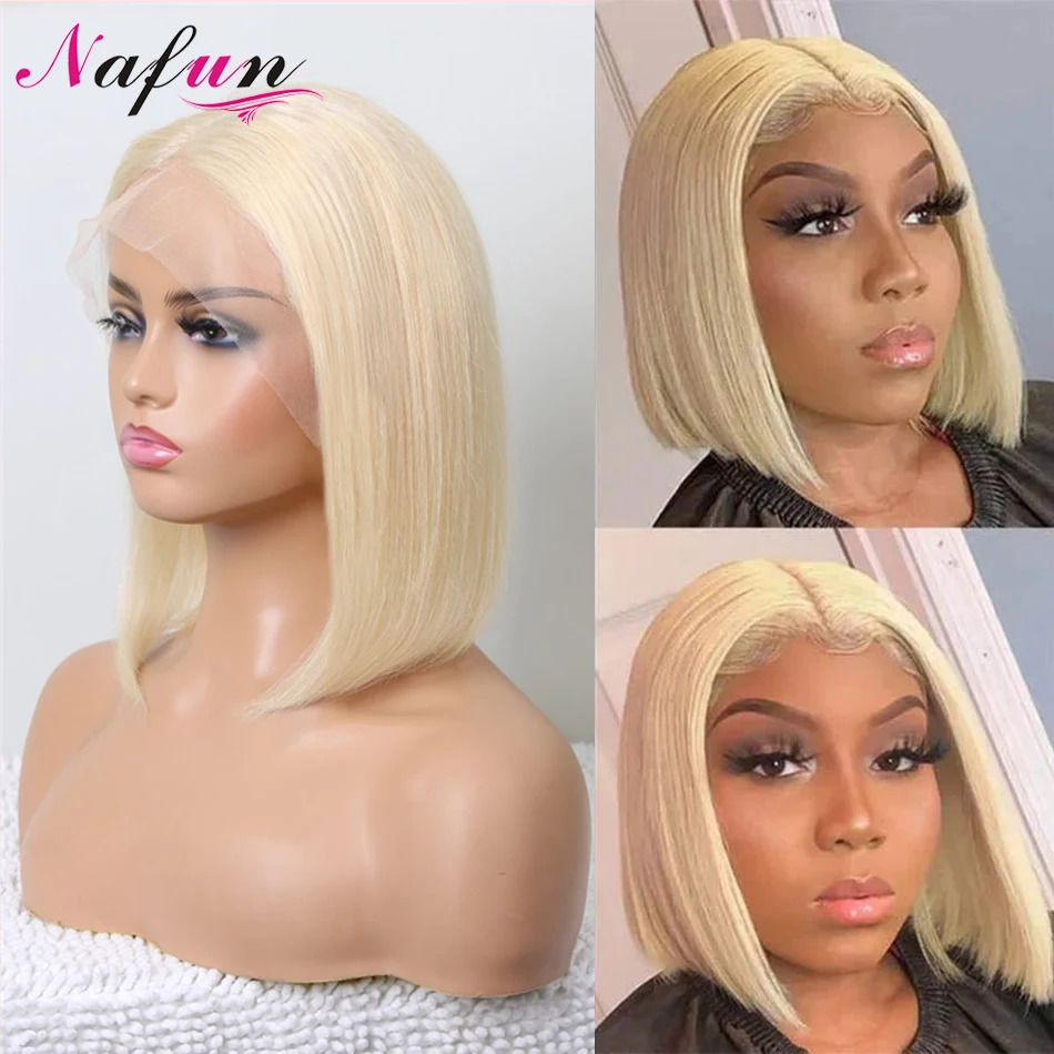 13x4 4x4 Short Bob Wig 613 Honey Blonde Color Brazilian Straight Bob Wig Lace Front Human Hair Wigs Lace Frontal Wigs for Women
13x4 4x4 Short Bob Wig 613 Honey Blonde Color Brazilian Straight Bob Wig Lace Front Human Hair Wigs Lace Frontal Wigs for Women